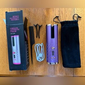 Cordless automatic curler